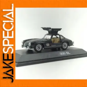 Die-Cast Benz 300 SL Model, 1:43 Scale