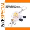 Miniature Fishing Reel Keychain for Outdoors