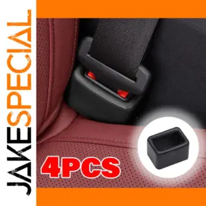 Seat Belt Buckle Cover Protectors in Black or Red