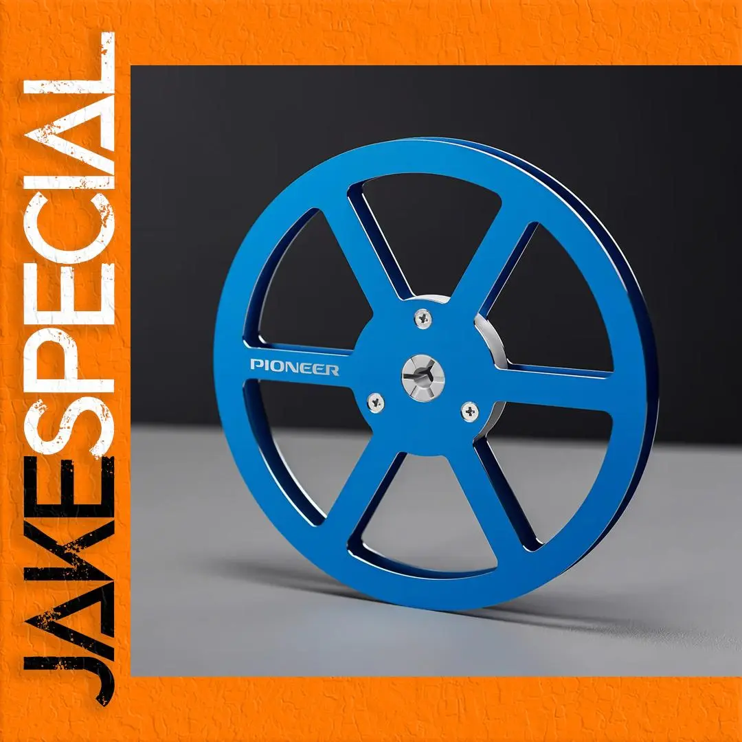 7-Inch Aluminum Reel for Tape Recorders 1 7-Inch Aluminum Reel for Tape Recorders