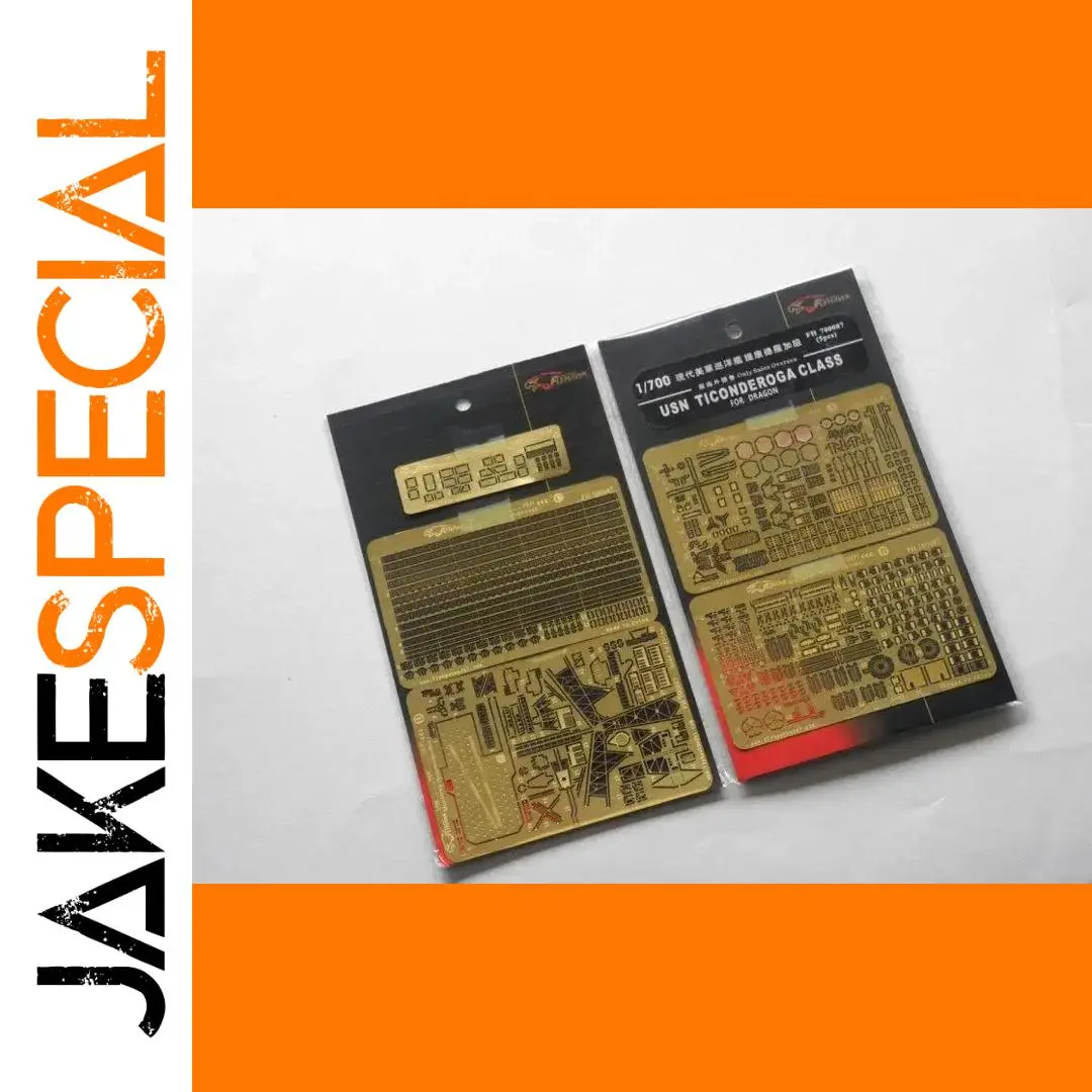 1/700 USN Ticonderoga-Class Destroyer Etched Metal Sheets 1 1/700 USN Ticonderoga-Class Destroyer Etched Metal Sheets