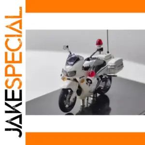 1:43 Scale Police Escort Motorcycle Model