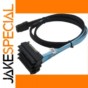 Mini SAS 36 SFF-8087 to 4 SFF-8482 Cable 0.5m/1m