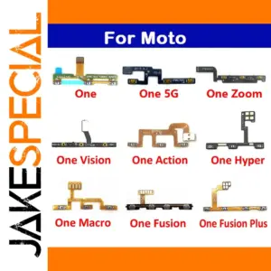 Motorola Power & Volume Flex Cable for Models Including Moto One Fusion Plus