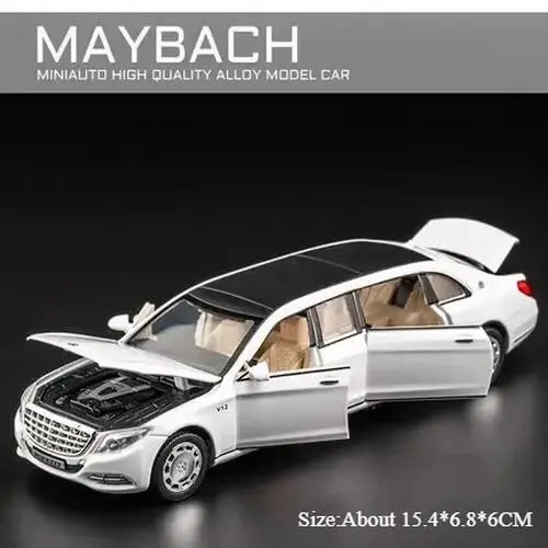 Luxury 1:32 Scale Maybach S650 & GLE63S Diecast Models 9 Luxury 1:32 Scale Maybach S650 & GLE63S Diecast Models - Image 9