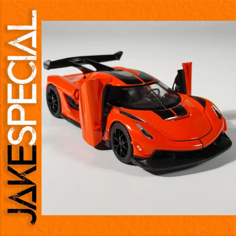 Vibrant Orange 1:32 Diecast Racing Car: A must-have for collectors 1 7e041c4628b64acd9734545b product image