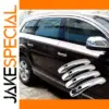 High-Gloss Chrome Door Handle Covers for Q7