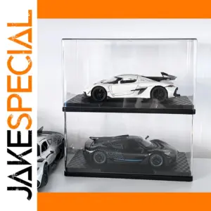 Alloy Car Display Case for 1:24 & 1:22 Models