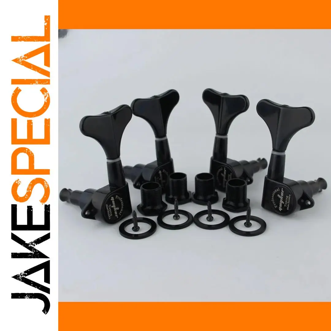 Premium Sealed Bass Tuners in Black Chrome or Gold 1 Premium Sealed Bass Tuners in Black Chrome or Gold