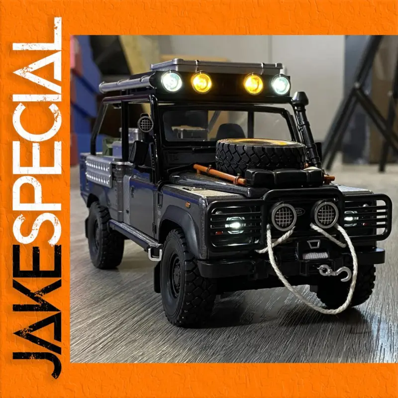 The Land Rover Defender 90 Tomb Raider Diecast Model: An Off-Road Collector's Dream 1 7e557363e1c54418bd483923 product image