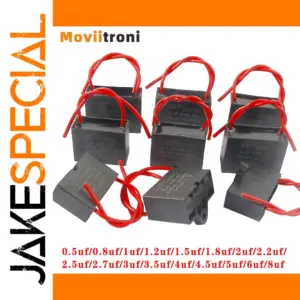 Set of 5 450V CBB61 Capacitors for Fans