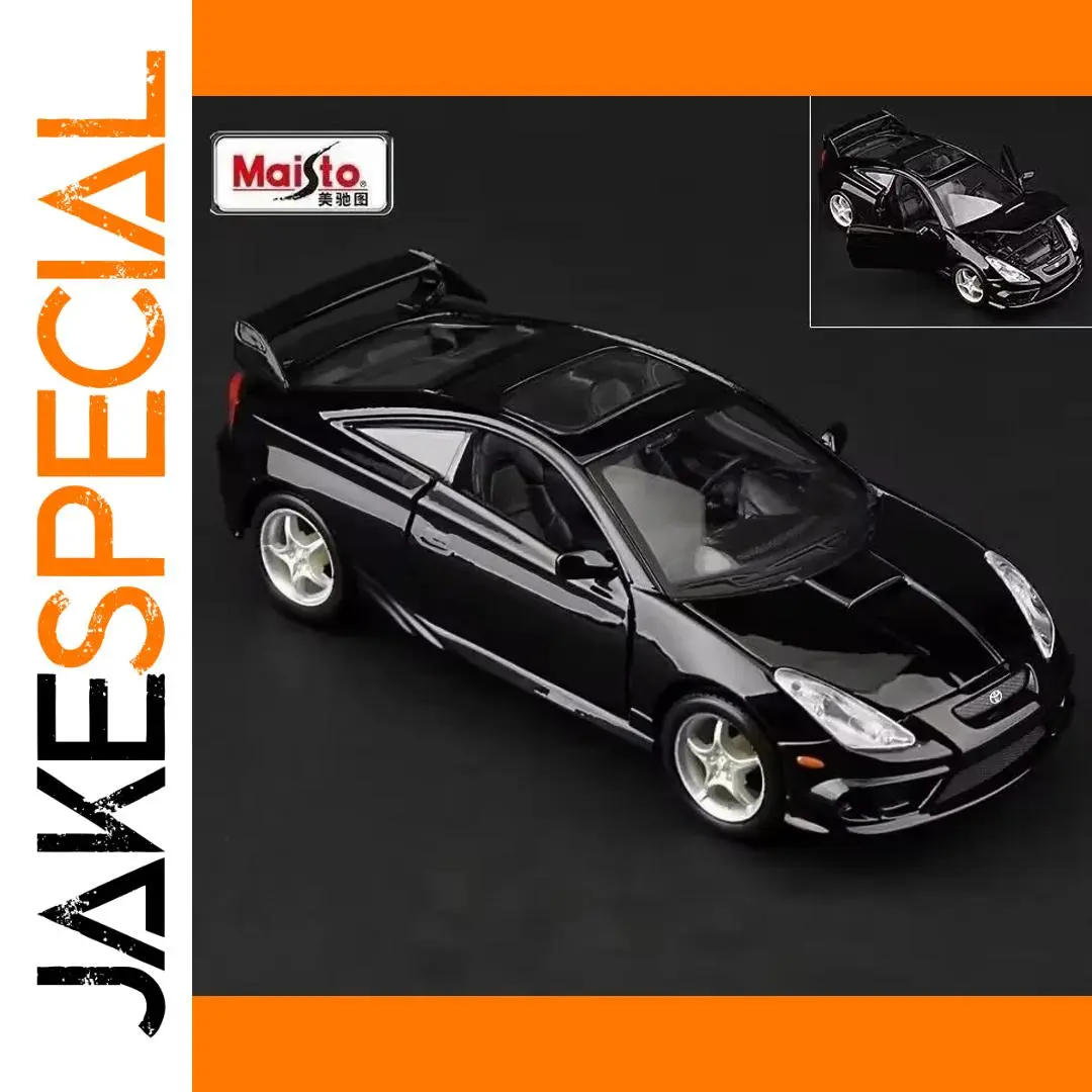 Black 1:24 Scale Toyota Celica GT-S Model 1 Black 1:24 Scale Toyota Celica GT-S Model