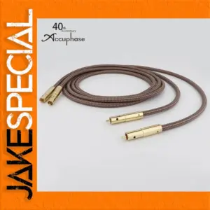 40th Anniversary OCC Copper RCA Audio Cable
