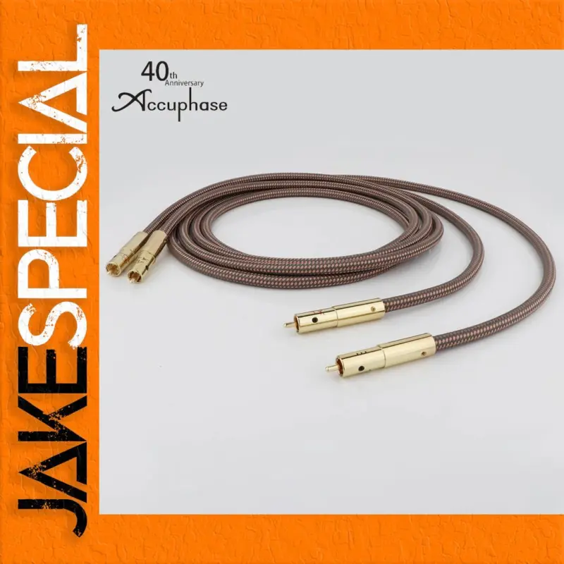 Experience Exceptional Sound with the 40th Anniversary OCC Copper RCA Audio Cable 1 7e8c306691de4e25be337623 product image