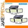 Modern Outdoor Solar Floodlight with 270° Illumination