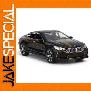 Black and Gold Alloy Model Car 1:32 Scale