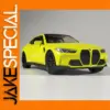 Yellow BMW M4 Coupe Diecast Model 1:32 Scale