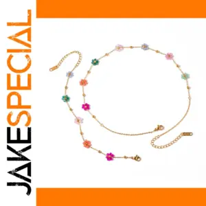 Floral Stainless Steel Jewelry Set