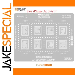 iPhone CPU Reballing & Soldering Stencil A10-A17