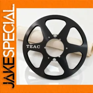 Black 10-inch Open Reel for 1/4-inch Tape