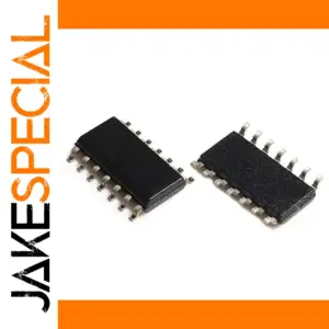 High-Quality 14-Pin Logic ICs Set with Models HEF4001BT to HEF4093BT