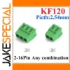 Green PCB Screw Terminal Block for Electronics