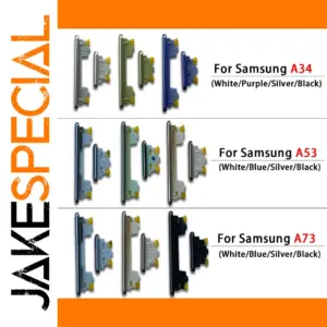 Vibrant Replacement Buttons for Samsung Phones