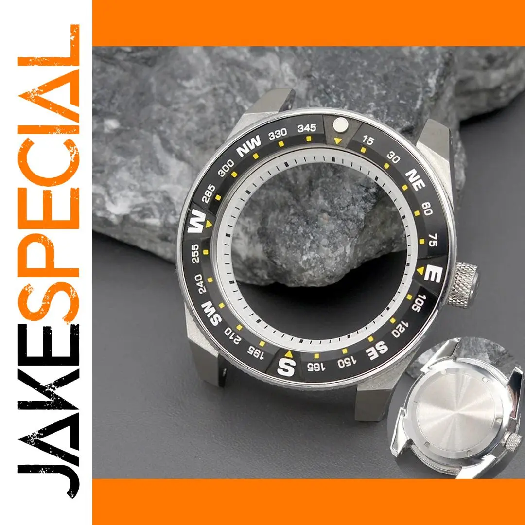 King Samurai Series 45mm Stainless Steel Watch Case 1 King Samurai Series 45mm Stainless Steel Watch Case