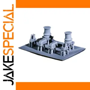 Unpainted Resin Anchor Winch Model for Ship Kits