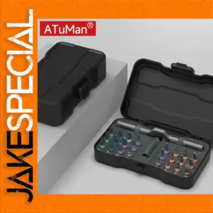 DUKA RS1 Ratchet Screwdriver Set with 24 Bits