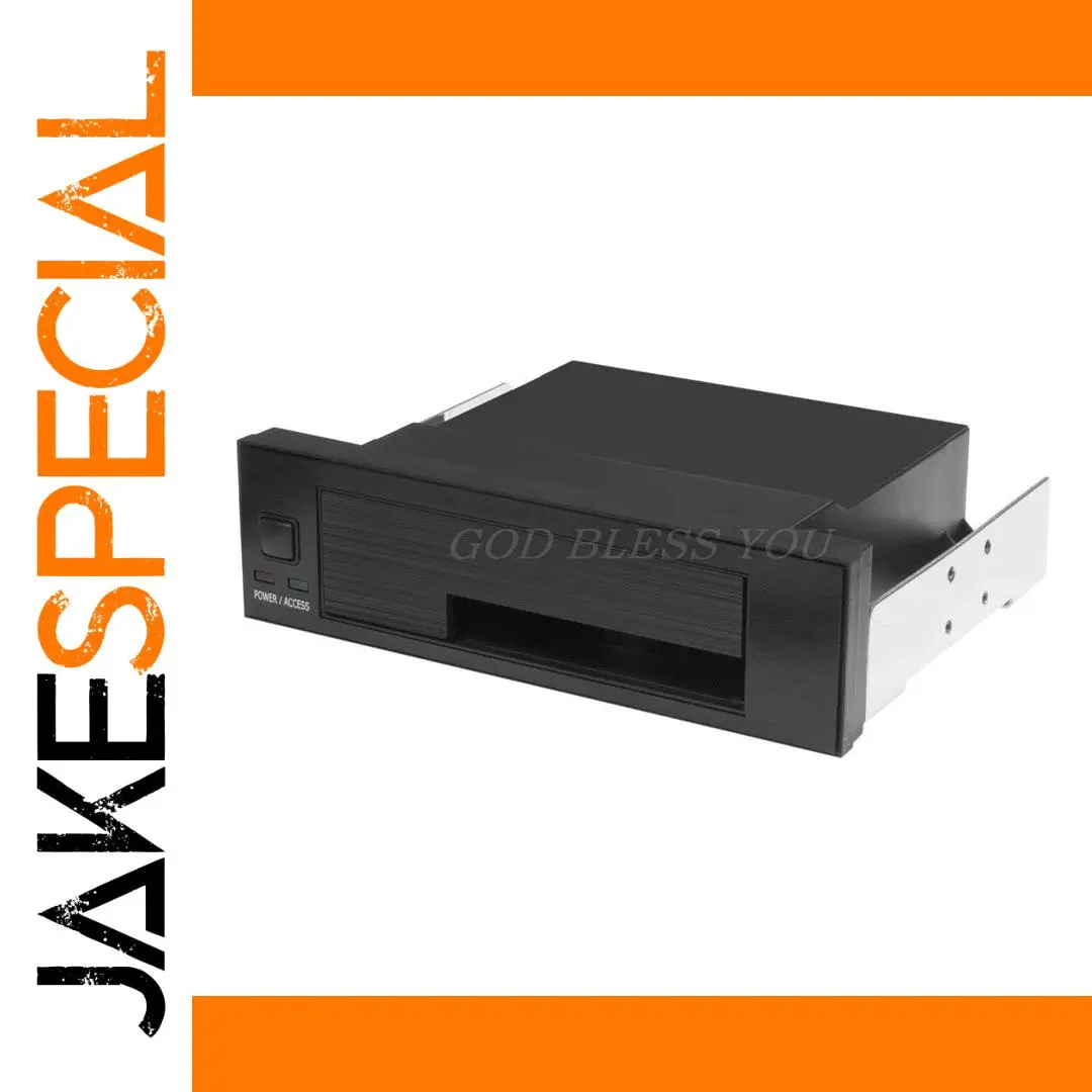 Black SATA III Drive Enclosure for 2.5/3.5-inch HDD/SSD 1 Black SATA III Drive Enclosure for 2.5/3.5-inch HDD/SSD