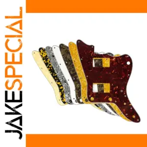 Fiery Pickguard for MIJ Jazzmaster Guitars