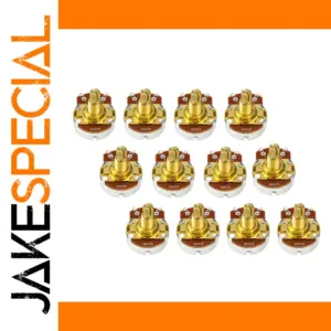 Guitar Potentiometer Set 12 pcs 250k/500k Ohm