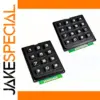 Black 3x4 or 4x4 Matrix Keypad Module