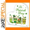 Vibrant Heart-Shaped St. Patrick’s Day Decor