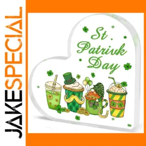 Vibrant Heart-Shaped St. Patrick’s Day Decor