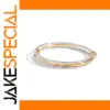 Two-Tone Stainless Steel Bracelet for Men and Women
