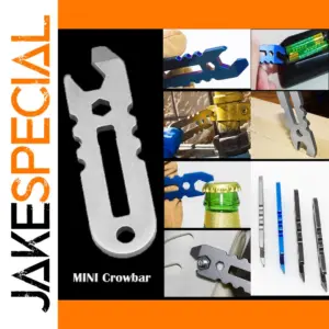 6-in-1 Stainless Steel Keychain Tool