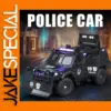 1:24 Scale Black Police Vehicle Model