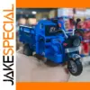 Deep Blue Alloy Tricycle Model 1:15 Scale