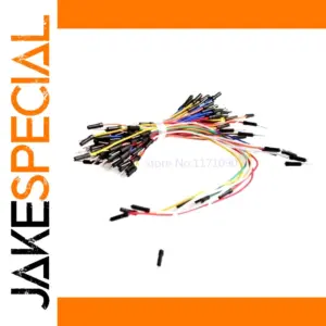 Color-Coded 65-Piece Male Jumper Wires Set