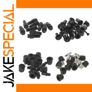 Black Plastic Speaker Grill Peg Kit (10 Pairs)