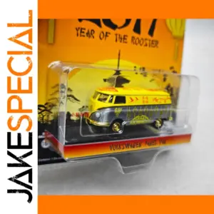 Vibrant Yellow Volkswagen Van Collectible Model