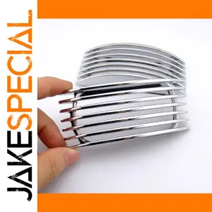 Chrome Bumper Marker Light Lenses for Vehicles