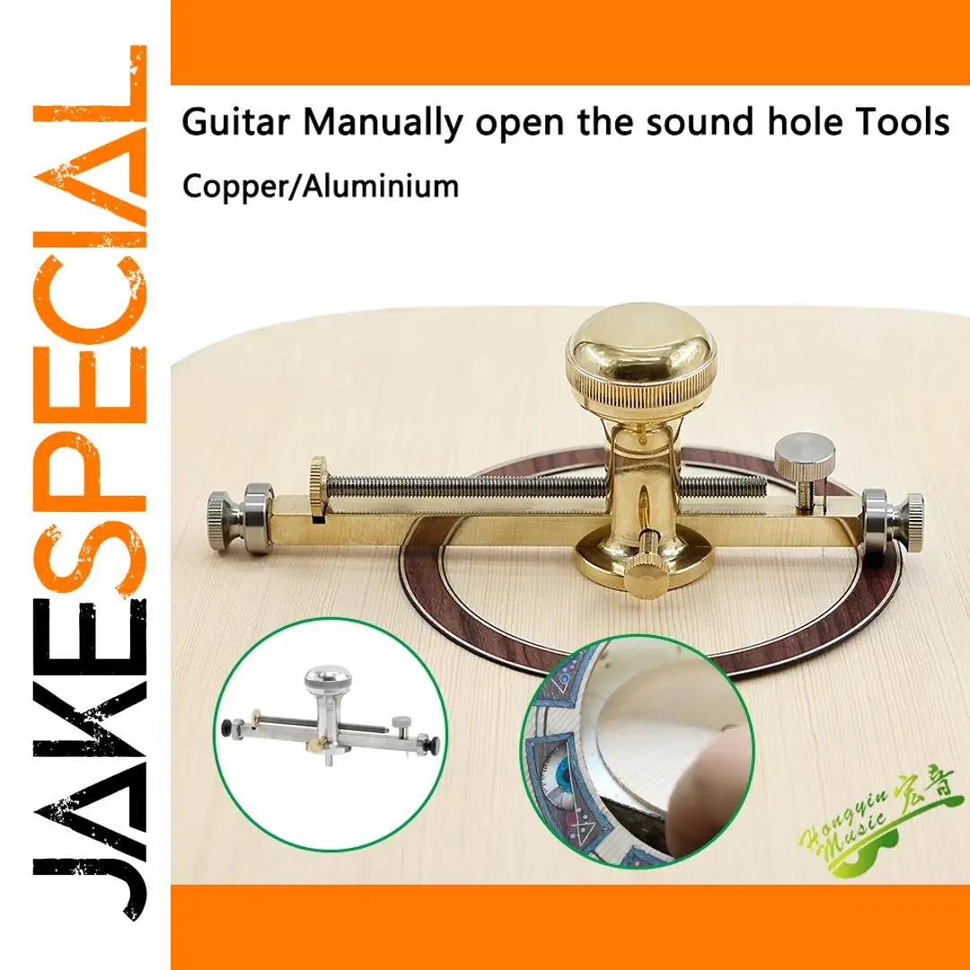 Handmade Guitar Sound Hole Opener with Floral Ring 1 Handmade Guitar Sound Hole Opener with Floral Ring