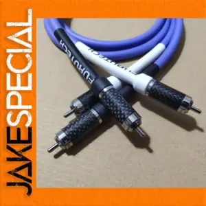 Premium αS22 OCC Hi-Fi Audio Cables (0.5m-5m)