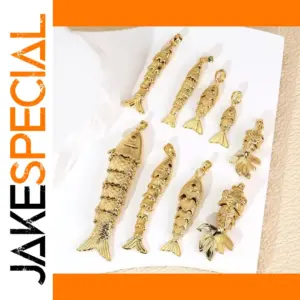 Copper Koi Pendant for Jewelry