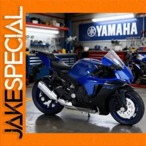 Blue Yamaha YZF-R1 1/18 Scale Motorcycle Model
