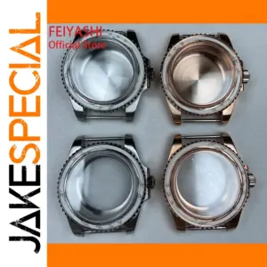 40mm Premium Stainless Steel Watch Case for Men