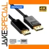 DP to HDMI Adapter 4K@30Hz, 1.8m, Black